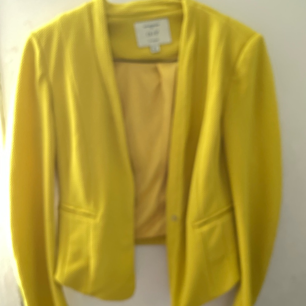 Mustard Yellow blazer